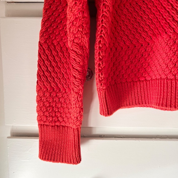 M.M. Lafleur Kiki Textured Chunky Knit Sweater in Valencia Size Medium - Picture 7 of 7